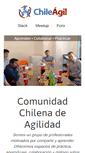 Mobile Screenshot of chileagil.cl